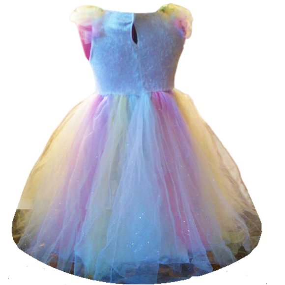 Pastel Rainbow Unicorn Dress from Gillian's Closet - Picture 6 of 10